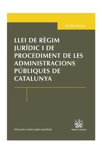 Llei de régim jurídic i de procediment de les administracions públiques de Catalunya