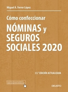 Cómo confeccionar nóminas y seguros sociales 2020