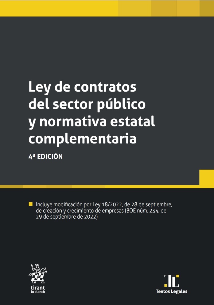 Ley de contratos del sector público y normativa estatal complementaria