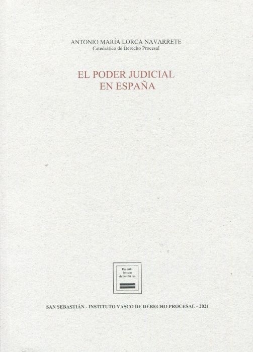 Poder Judicial en España, El