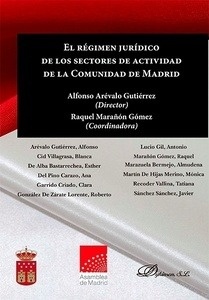 Régimen jurídico de los sectores de actividad de la Comunidad de Madrid, El