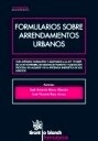 Formularios sobre arrendamientos urbanos