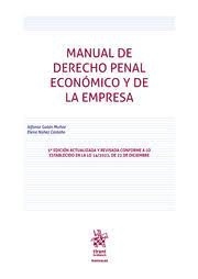 Manual de Derecho Penal Económico y de la Empresa