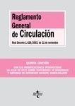 Reglamento General de Circulación "Real Decreto 1.428/2003, de 21 de noviembre"