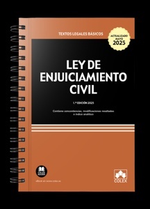 Ley de Enjuiciamiento Civil (ENCUADERNACIÓN CON ESPIRAL)