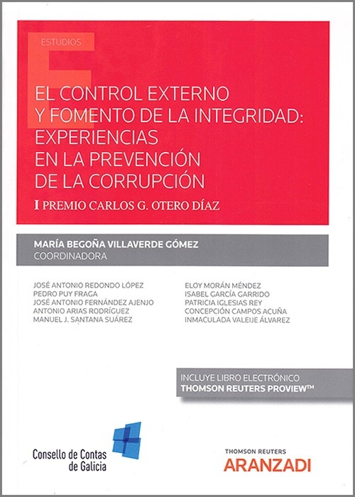 Control externo y fomento de la integridad, El: "experiencias en la prevención de la corrupción"