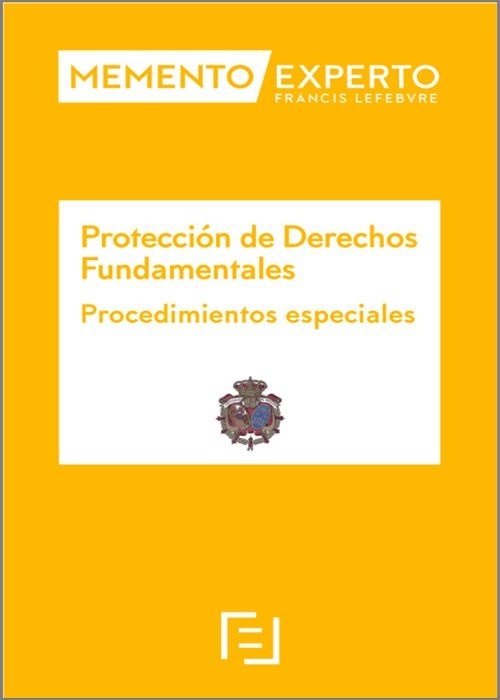 Memento Experto Protección de derechos fundamentales. Procedimientos especiales