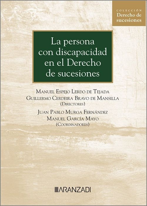 Persona con discapacidad en el derecho de sucesiones (papel)