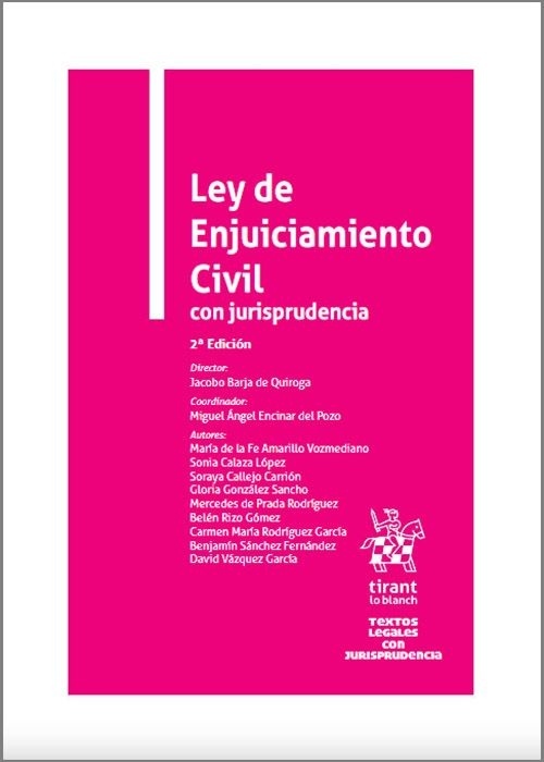 Ley de Enjuiciamiento Civil con jurisprudencia