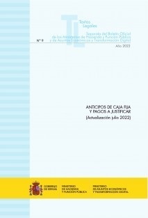 Anticipos de caja fija y pagos a justificar 2022