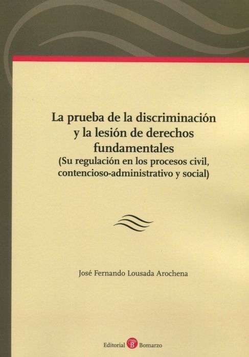 Prueba de discriminación y la lesión de derechos fundamentales, La "(Su regulación en los procesos civil, contencioso-administrativo y social)"
