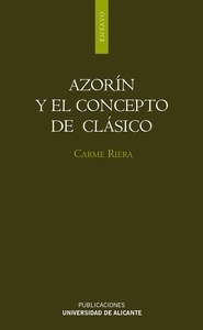 Azorín y el concepto de clásico