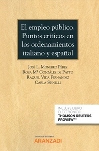 Empleo público, El. Puntos críticos en los ordenamientos italiano y español