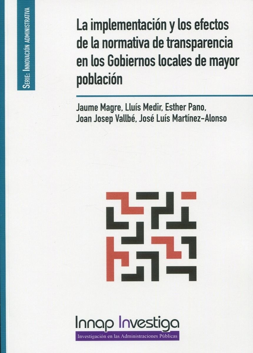 La implementación y los efectos de la normativa de transparencia en los gobiernos locales de mayor población