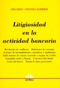 Litigiosidad en la actividad bancaria