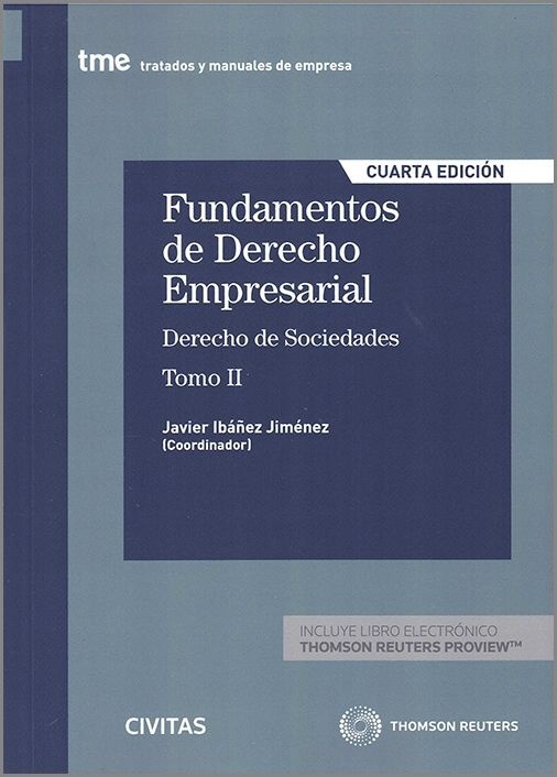 Fundamentos de Derecho Empresarial Vol.2 "Derecho de sociedades"