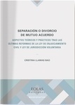 Separación o divorcio de mutuo acuerdo