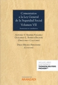 Comentarios a la ley general de la Seguridad Social (volumen VII) -dúo-