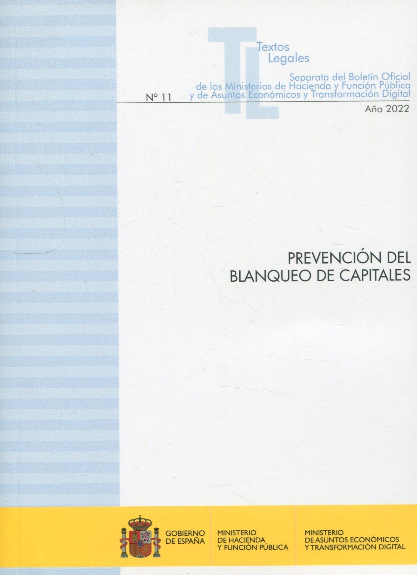 Prevención del blanqueo de capitales 2022