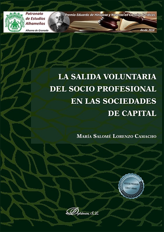 La salida voluntaria del socio profesional en las sociedades de capital