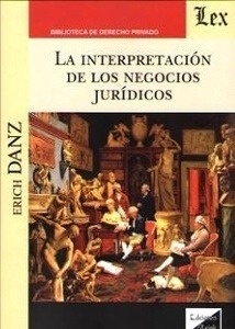 Interpretacion de los negocios juridicos, La