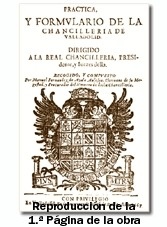 Práctica y Formulario de la Chancilleria de Valladolid