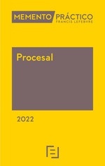 Memento práctico Procesal 2022