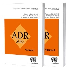 ADR-2023. Acuerdo europeo sobre transporte internacional de mercancías peligrosas por carretera. 2 vols