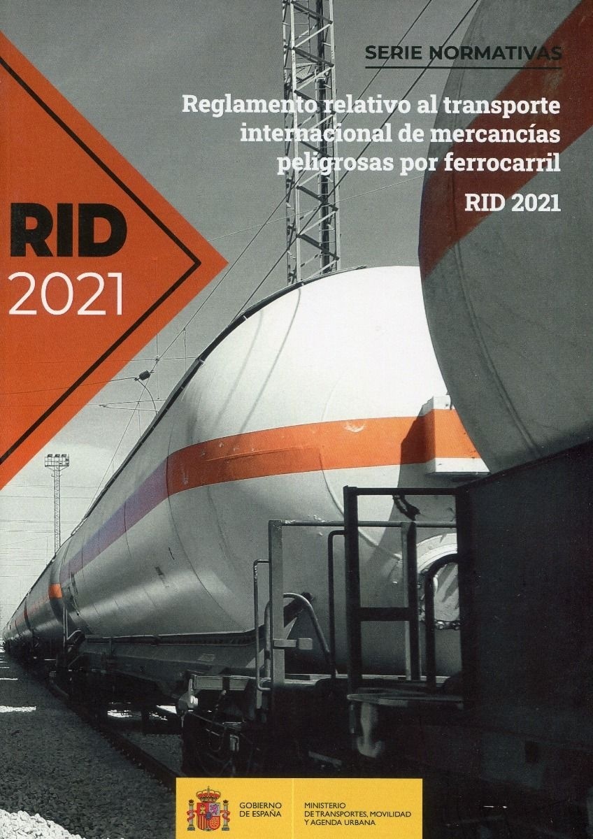 RID-2021 Reglamento relativo al transporte internacional de mercancias peligrosas por ferrocarril