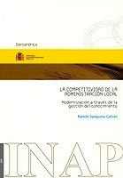 Competitividad de la Administración local, La ". Modernización a través de la gestión del conocimiento"