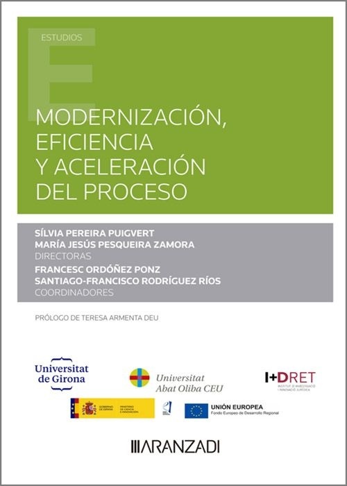 Modernización, eficiencia y aceleración del proceso