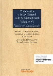 Comentarios a la ley general de la Seguridad Social (volumen VI) -dúo-