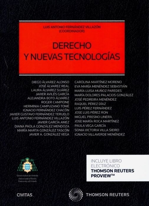 Derecho y nuevas tecnologías