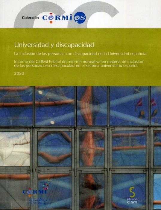 Universidad y discapacidad "Inclusión de las personas con discapacidad en la Universiadad Española"