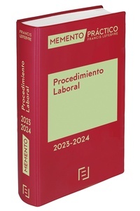 Memento Procedimiento Laboral  2023-2024