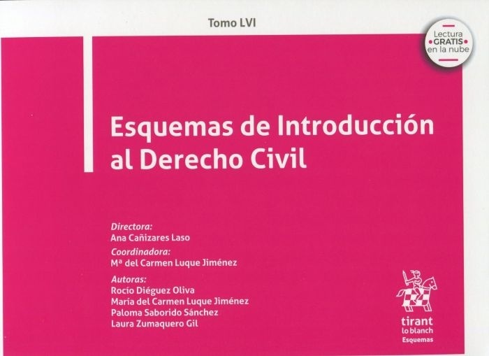 Tomo LVI Esquemas de introducción al derecho civil