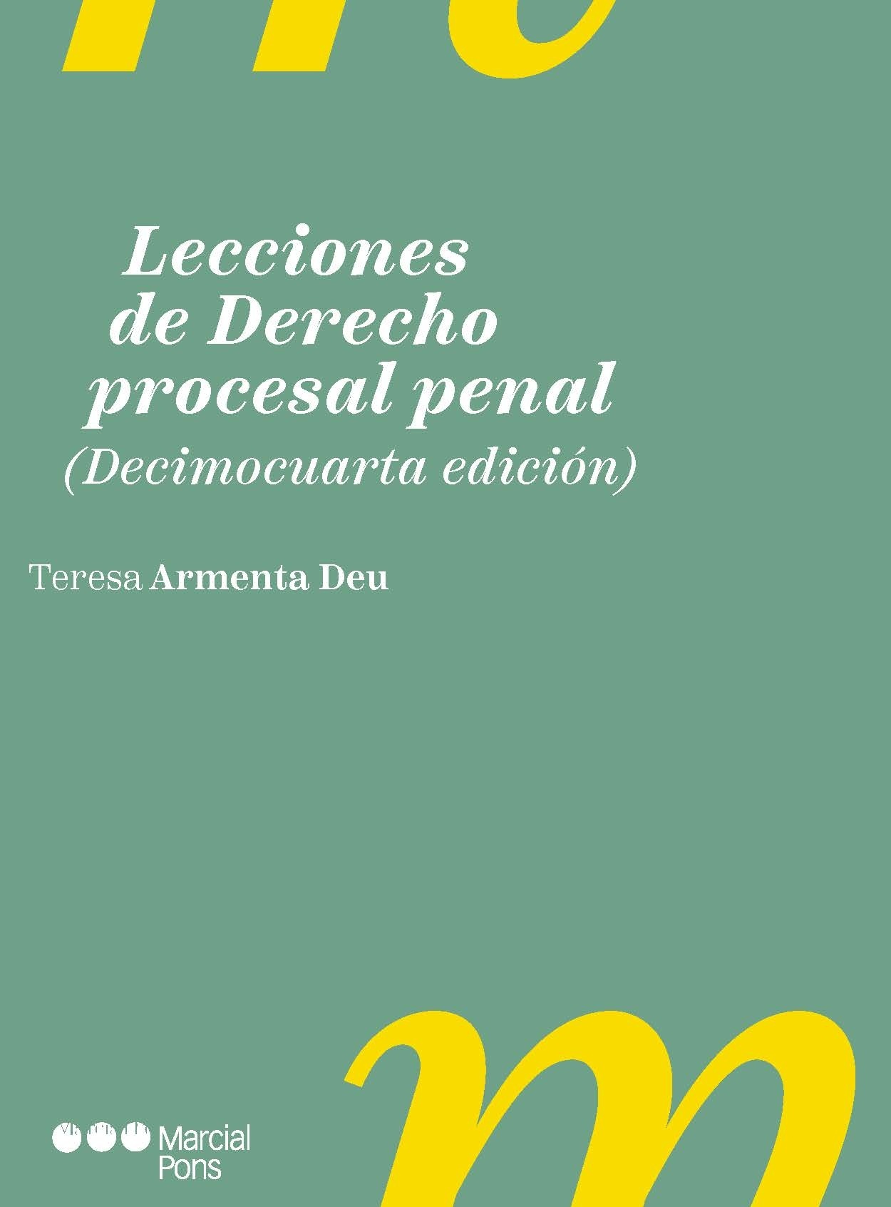 Lecciones de Derecho procesal penal