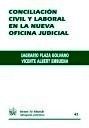 Conciliación civil y laboral en la nueva oficina judicial