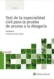 Test de la especialidad civil para la prueba de acceso a la abogacía