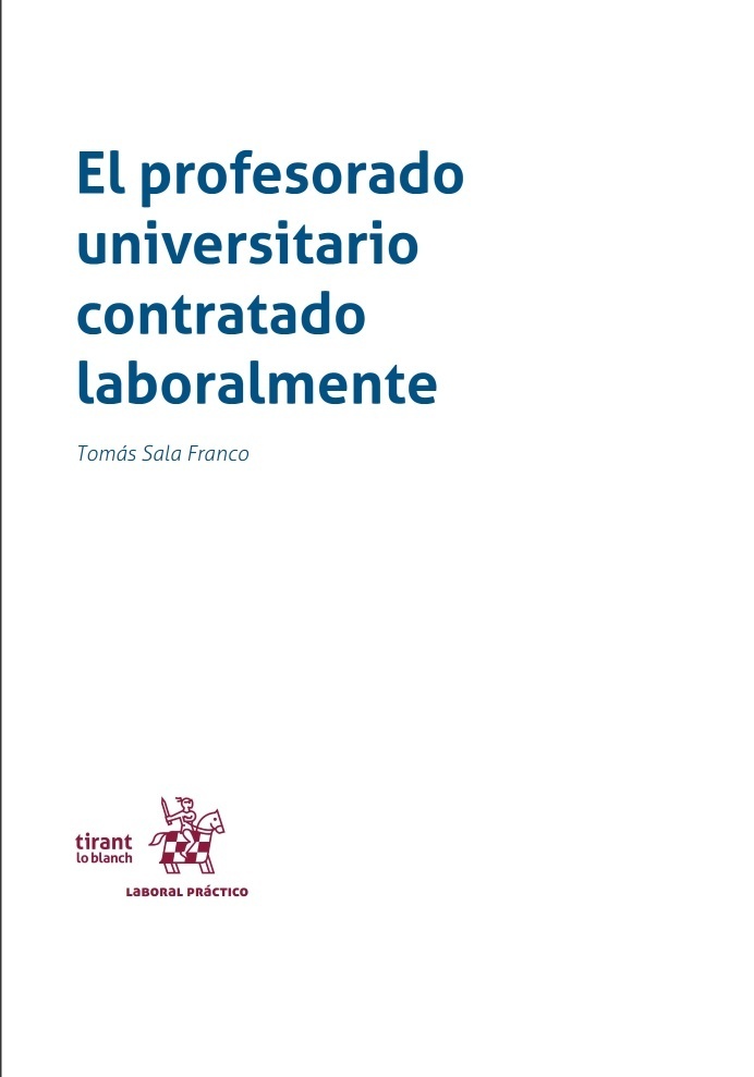 El profesorado universitario contratado laboralmente