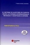 Informe de auditoría de cuentas según las normas internacionales revisadas y adaptadas a España