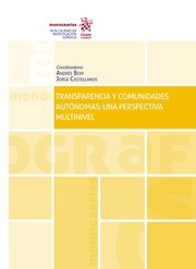 Transparencia y comunidades autónomas: Una perspectiva multinivel