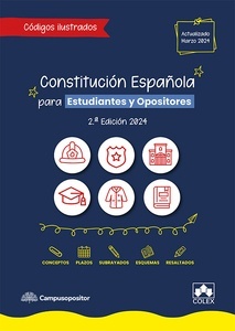 Constitución Española para estudiantes y opositores