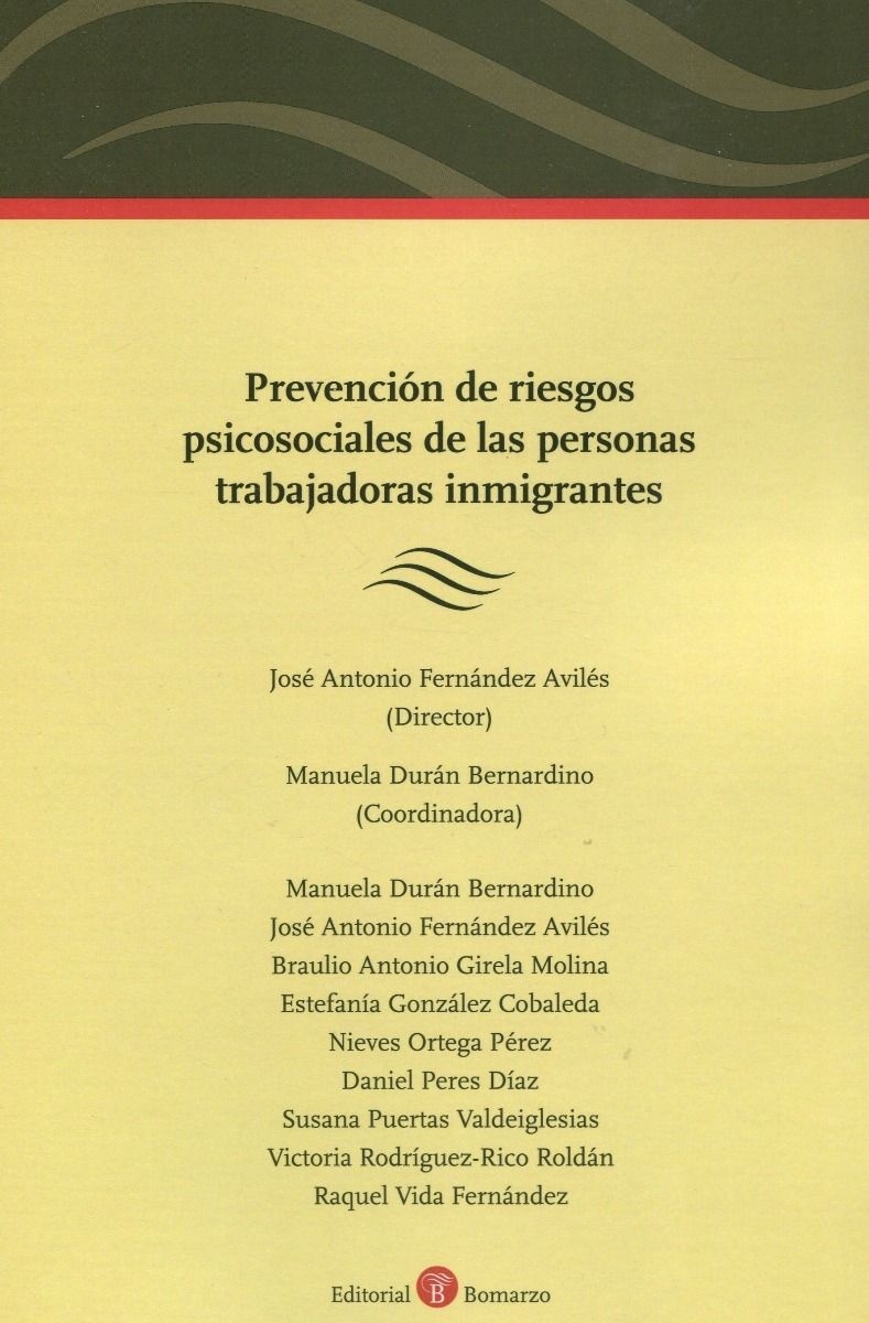 Prevención de riesgos psicosociales de las personas trabajadoras inmigrantes