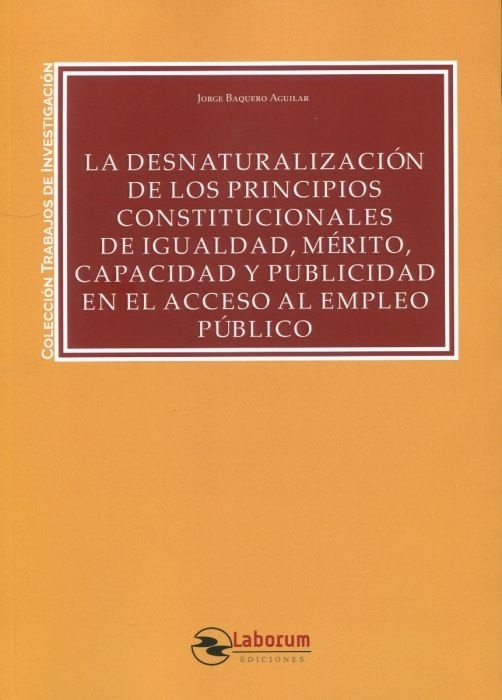 Desnaturalización de los principios constitucionales de igualdad, mérito, capacidad y publicidad "en el acceso al empleo público"