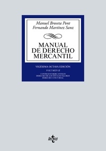 Manual de Derecho Mercantil. Vol. II