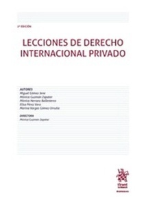 Lecciones de derecho internacional privado