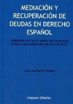 Mediación y recuperación de deudas en Derecho español