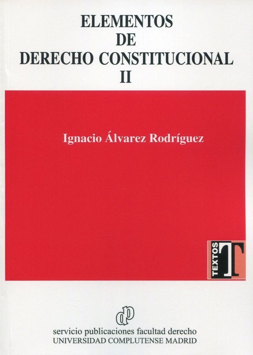 Elementos de derecho constitucional II