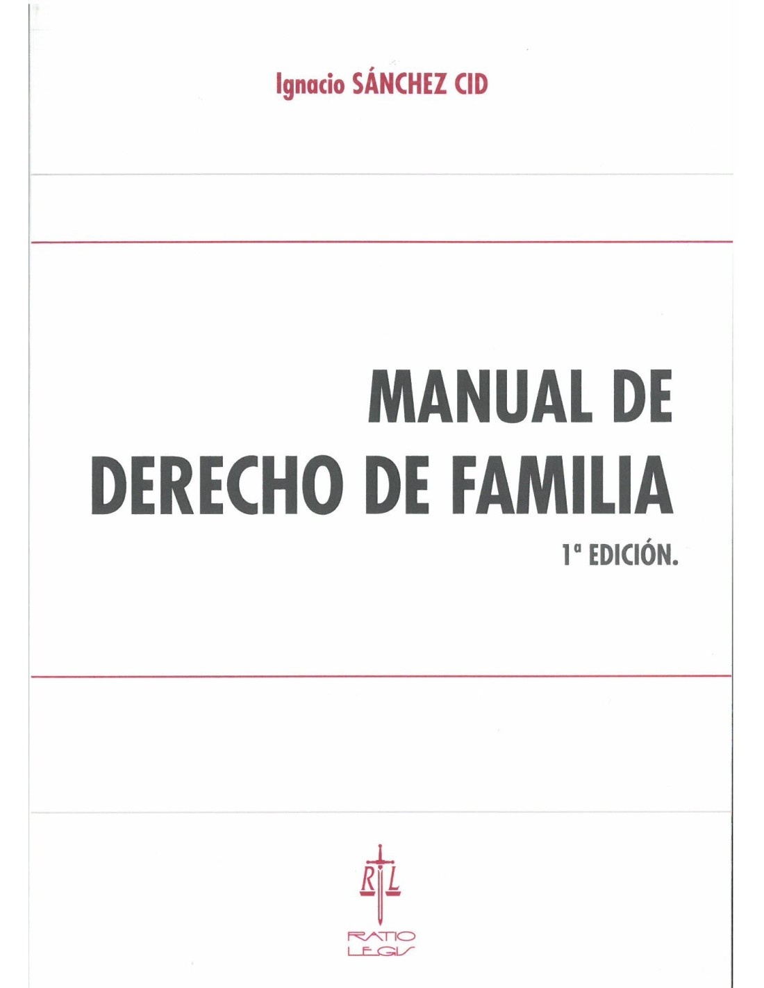 Manual de Derecho de Familia